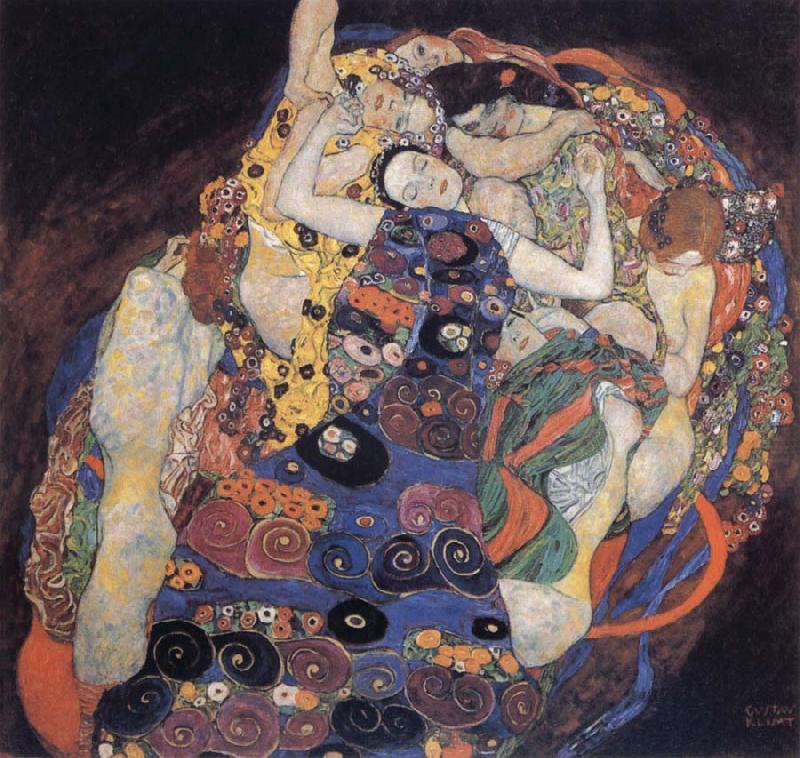 The Virgin, Gustav Klimt